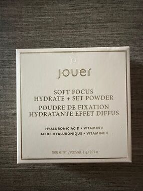 jouer Soft Focus Hydrate + Set Powder in Cream Shade